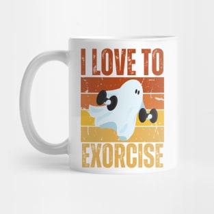 I Love To Exercise Mug